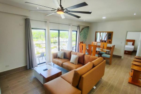 Spacious Overlooking Green One